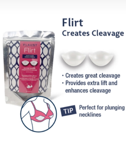 Breast enhancers Flaunt Flirt - Creates Cleavage - 1 pair