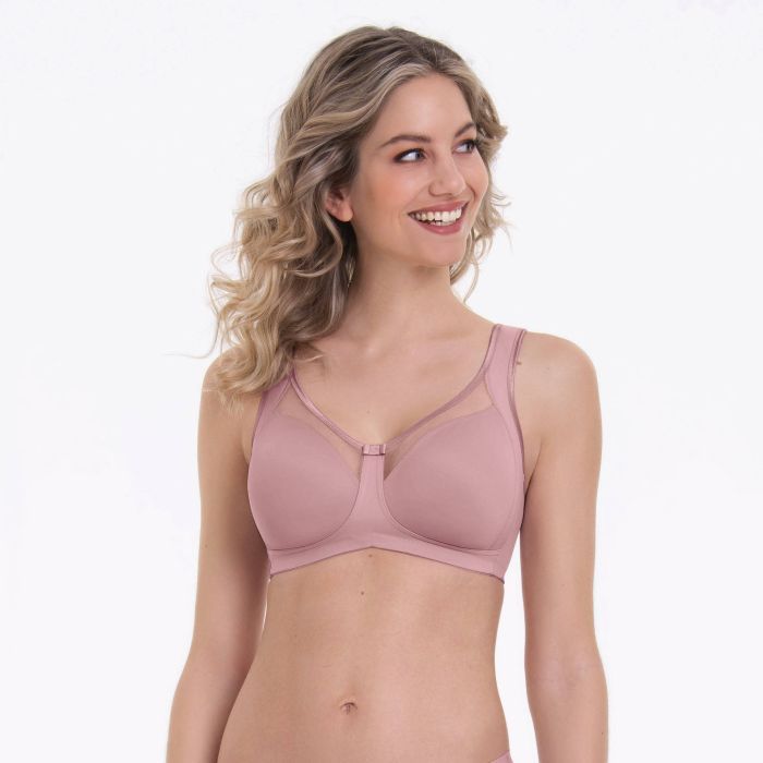 Clara Seamless Wire Free Bra (Rosewood)