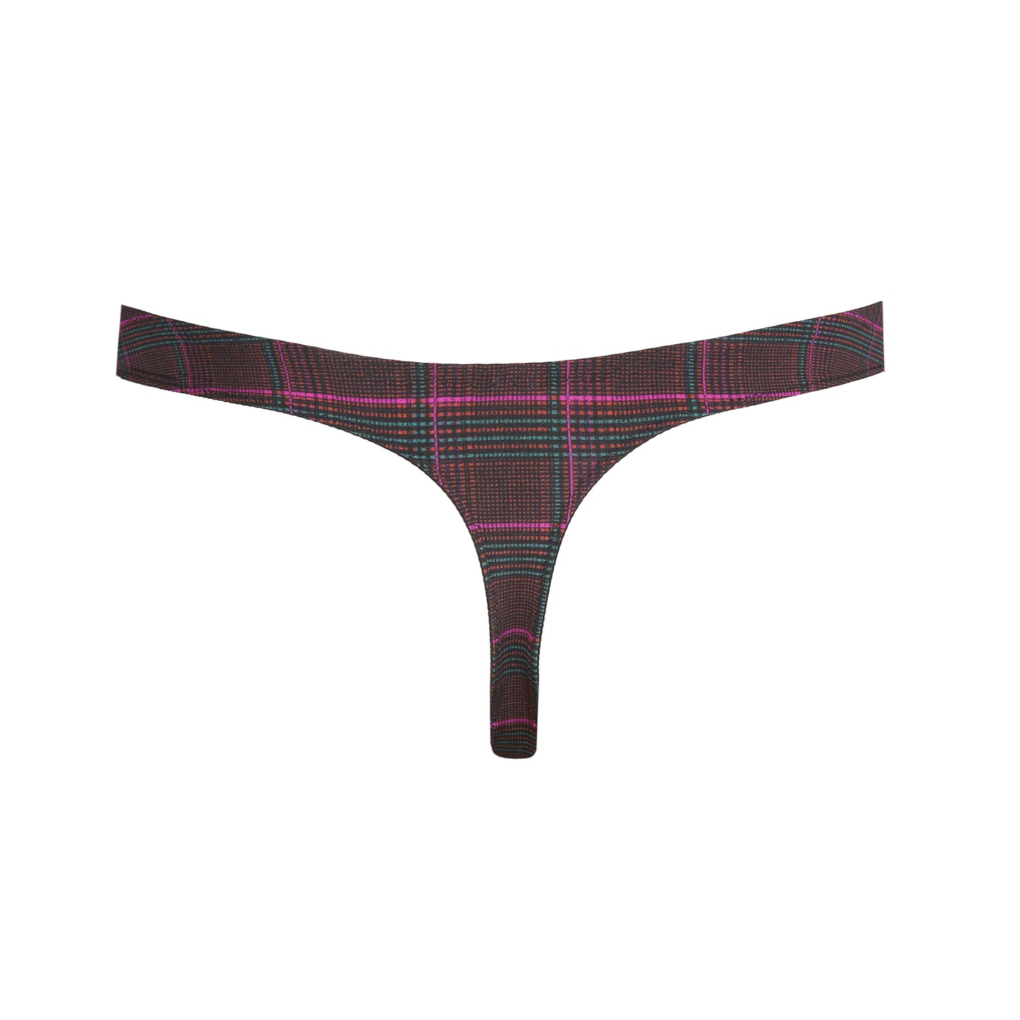 Princess Bay Italian Check Thong