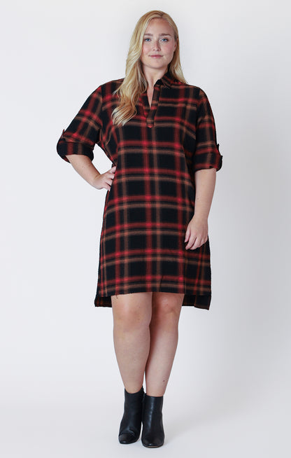 Raven Fall  Shirt Dress