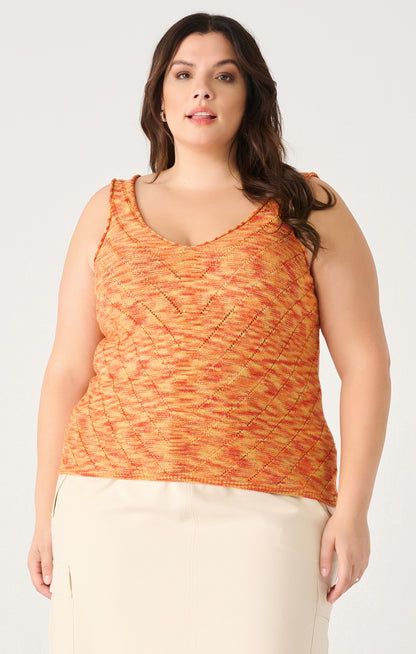 Sunset Crochet Tank