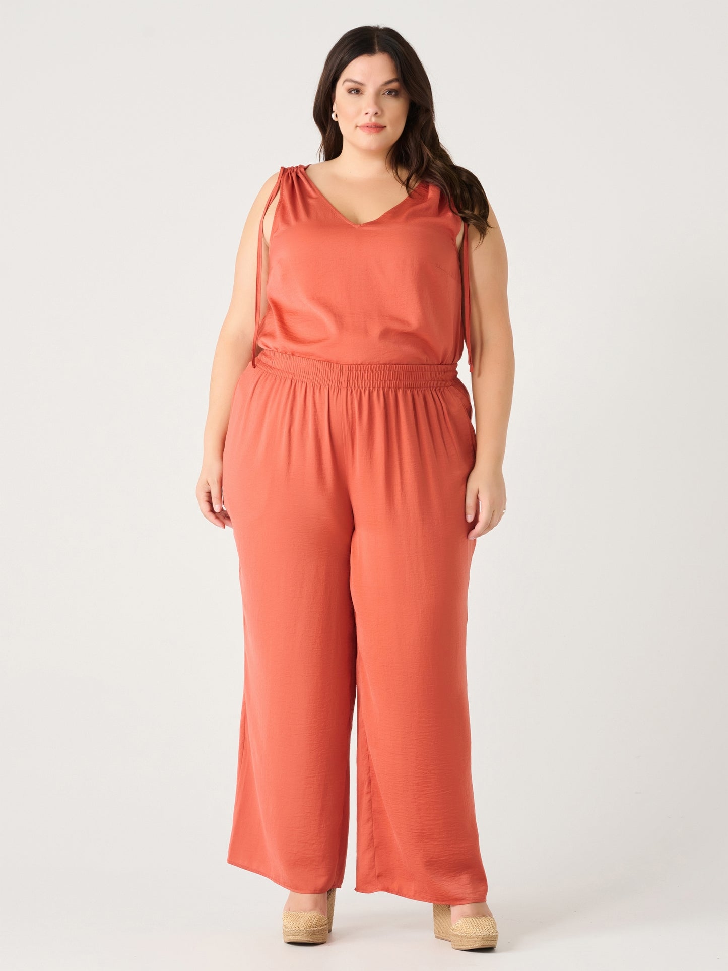 Alani Wide Flowy Leg Pant (Plus Size)