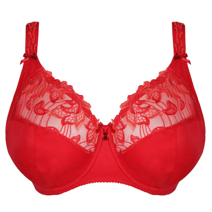 Deauville Full Cup (B to H Cup) in Scarlet - Pinned Up Bra Lounge