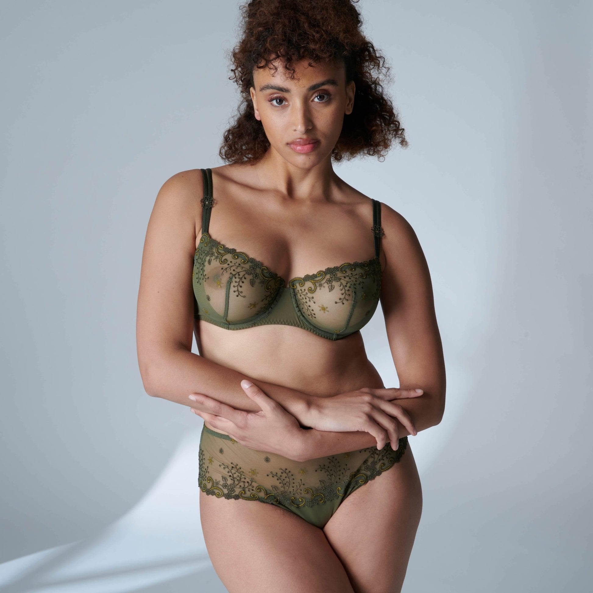 Délice Half Cup Bra - Pinned Up Bra Lounge