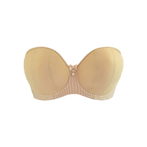 Luxe Strapless Bra- Biscotti - Pinned Up Bra Lounge