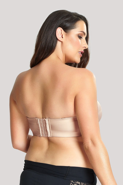 Sculptrese by Panache Dana Balconett Strapless in Linen Colour - Pinned Up Bra Lounge